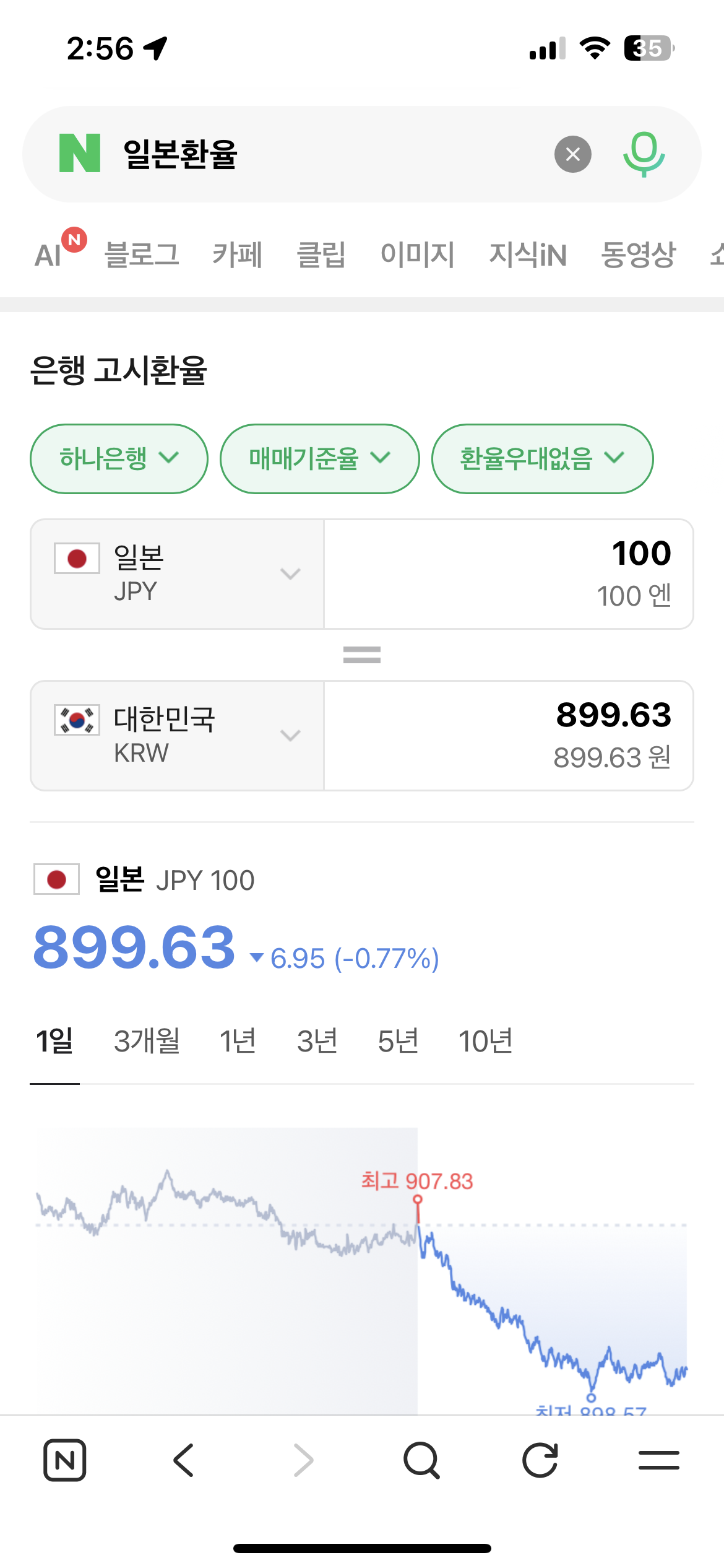 [잡담] 속보) 엔화 역대 2번째 800원대 진입 | 인스티즈