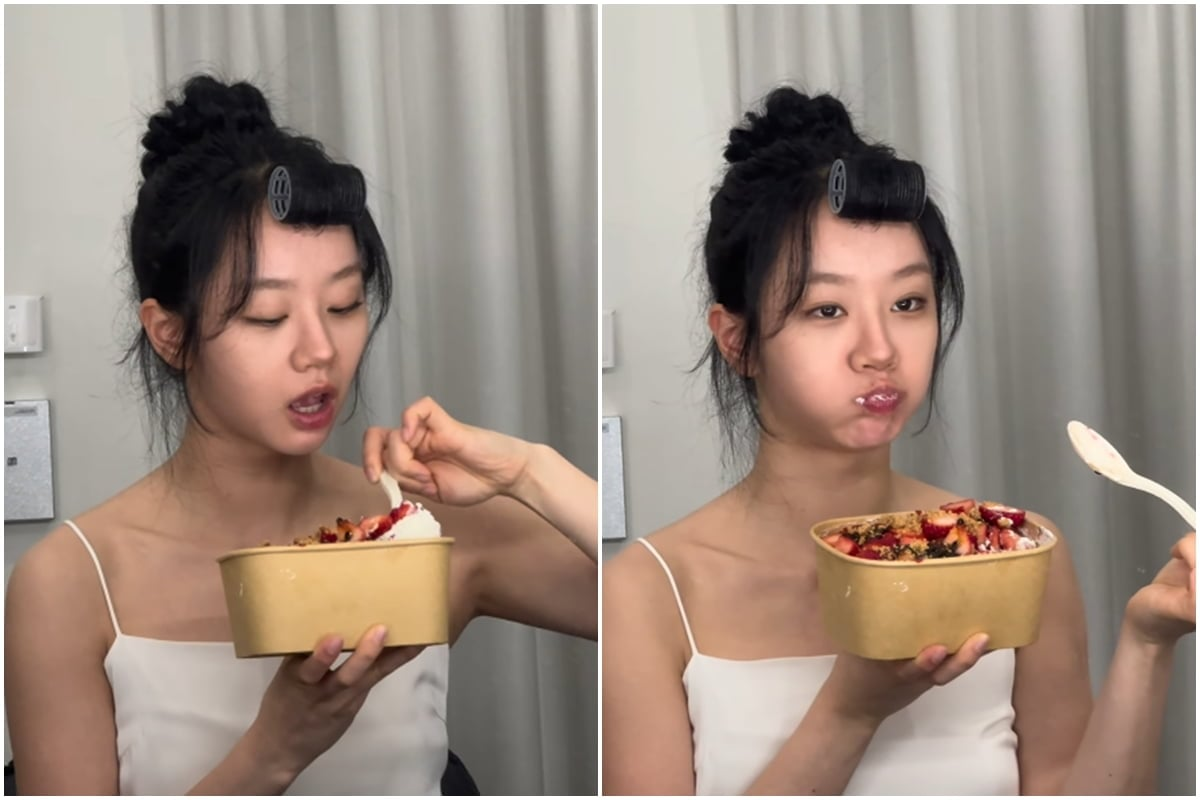 [정보/소식] 연기 할 때도 숨겨지지 않는 먹탐 가진 여배우 | 인스티즈