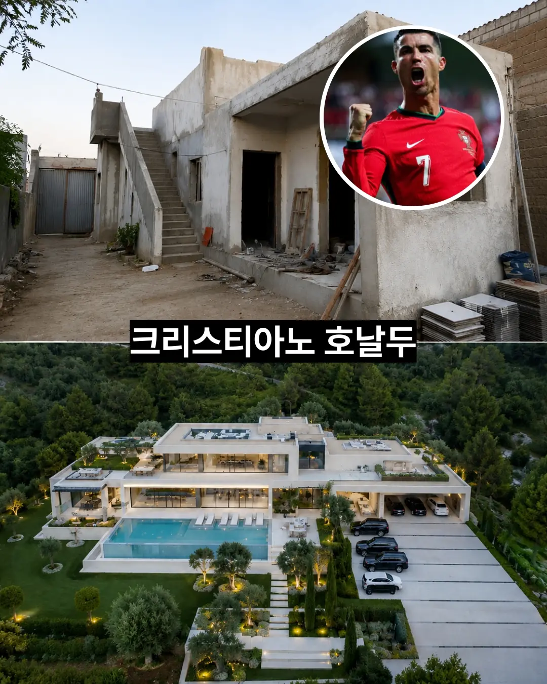 [잡담] 유명축구선수들 유명해지기전,후 집 이래 | 인스티즈