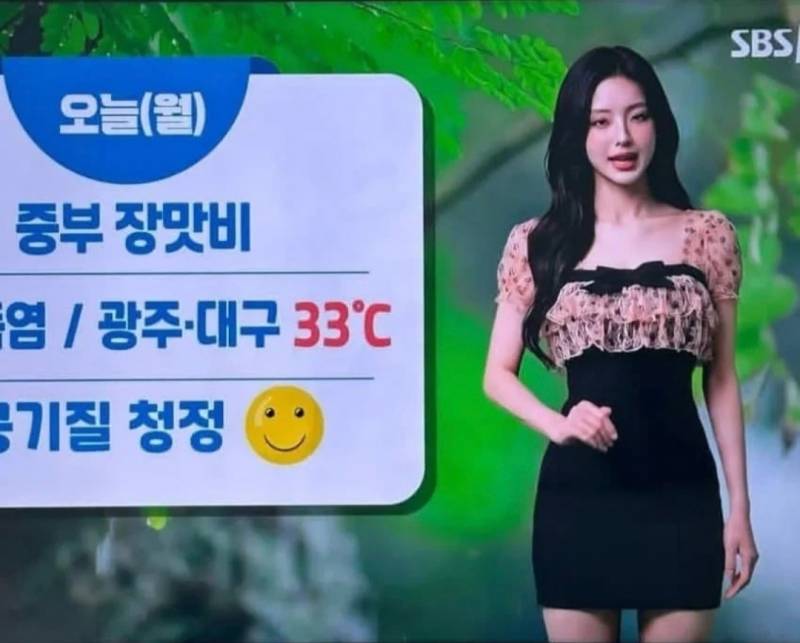 충격적인 요즘 기상캐스터 | 인스티즈