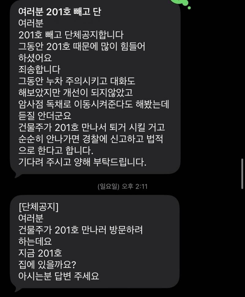 [잡담] 쉐어하우스 정신병자 …. 강제 퇴거 조치해도 안나감 대박 | 인스티즈