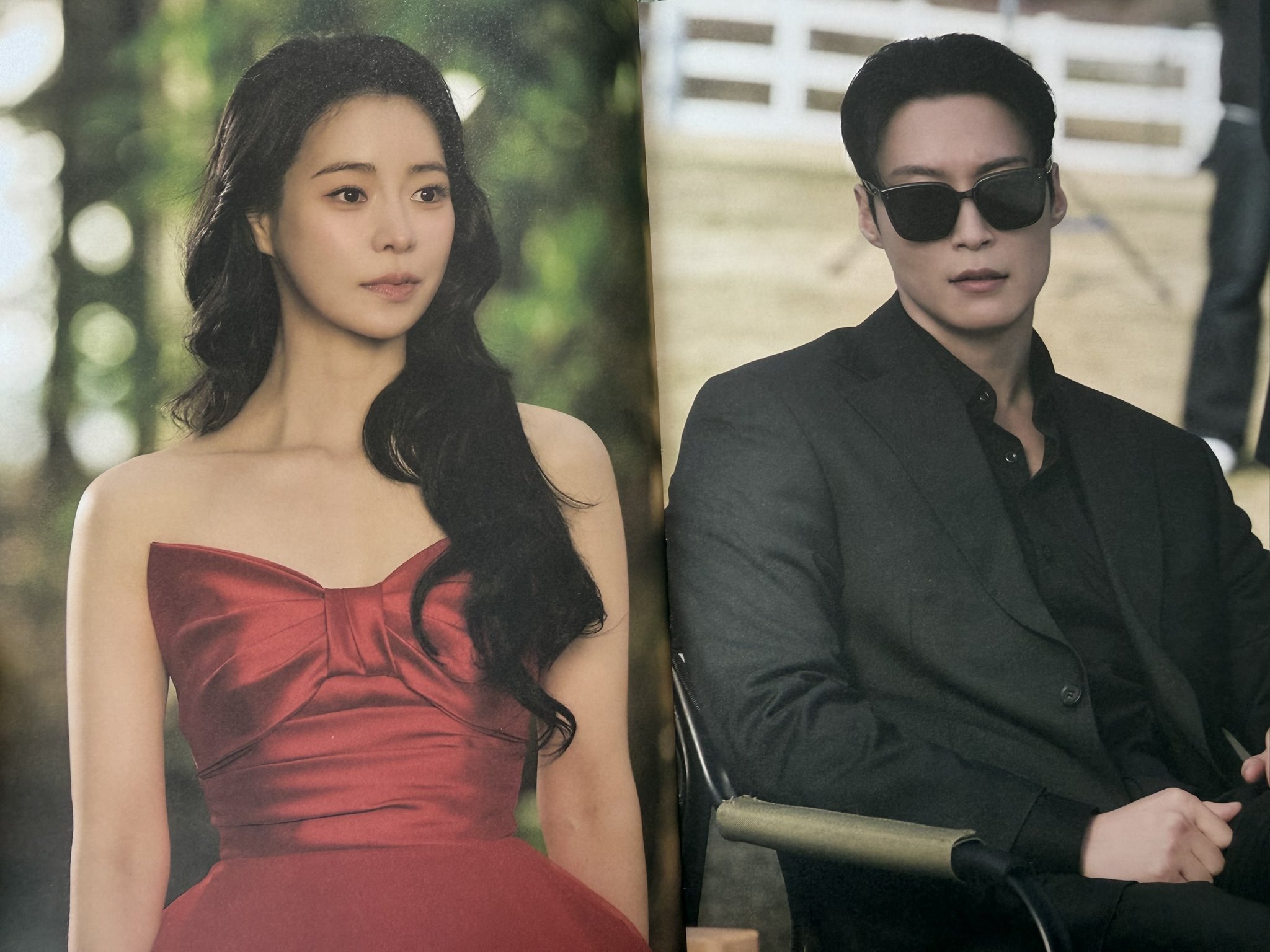 [잡담] 멋진신세계) 비오제이 차세계 대표와 다이너스티 런칭 모델 신서리 배우 | 인스티즈