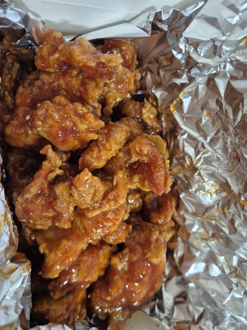 [잡담] 옆집 아줌마가 치킨 먹으라고 주심!! | 인스티즈