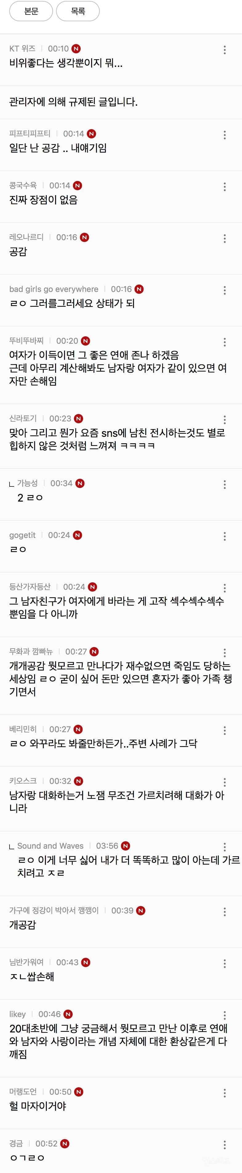 요즘 여자들이 연애 안하려고 하는 가장 큰 이유 | 인스티즈