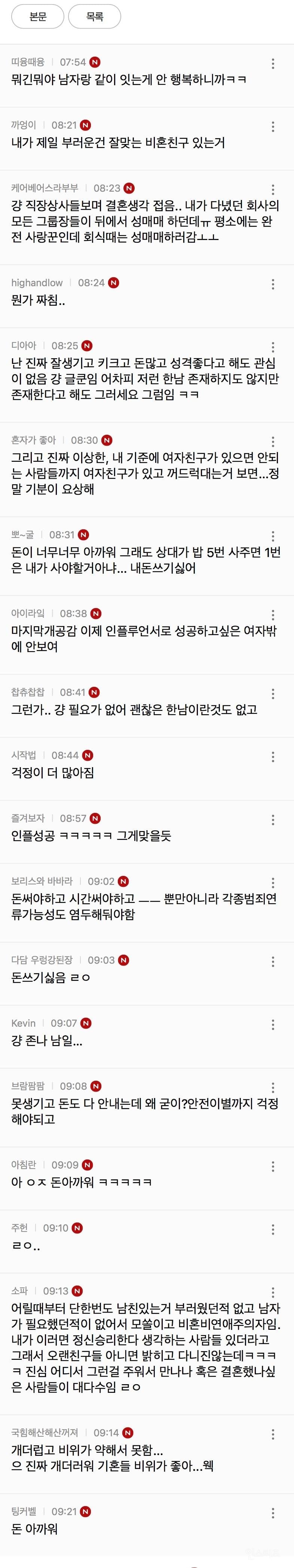 요즘 여자들이 연애 안하려고 하는 가장 큰 이유 | 인스티즈
