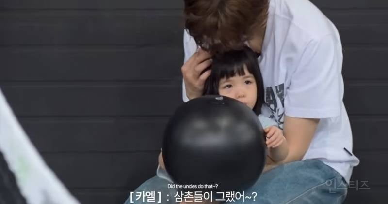 아이돌 삼촌들한테 배구배우는 3살 배구천재.jpg | 인스티즈