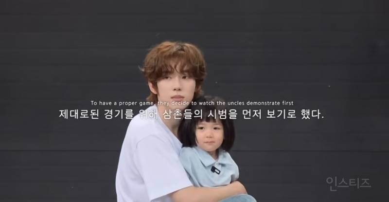 아이돌 삼촌들한테 배구배우는 3살 배구천재.jpg | 인스티즈