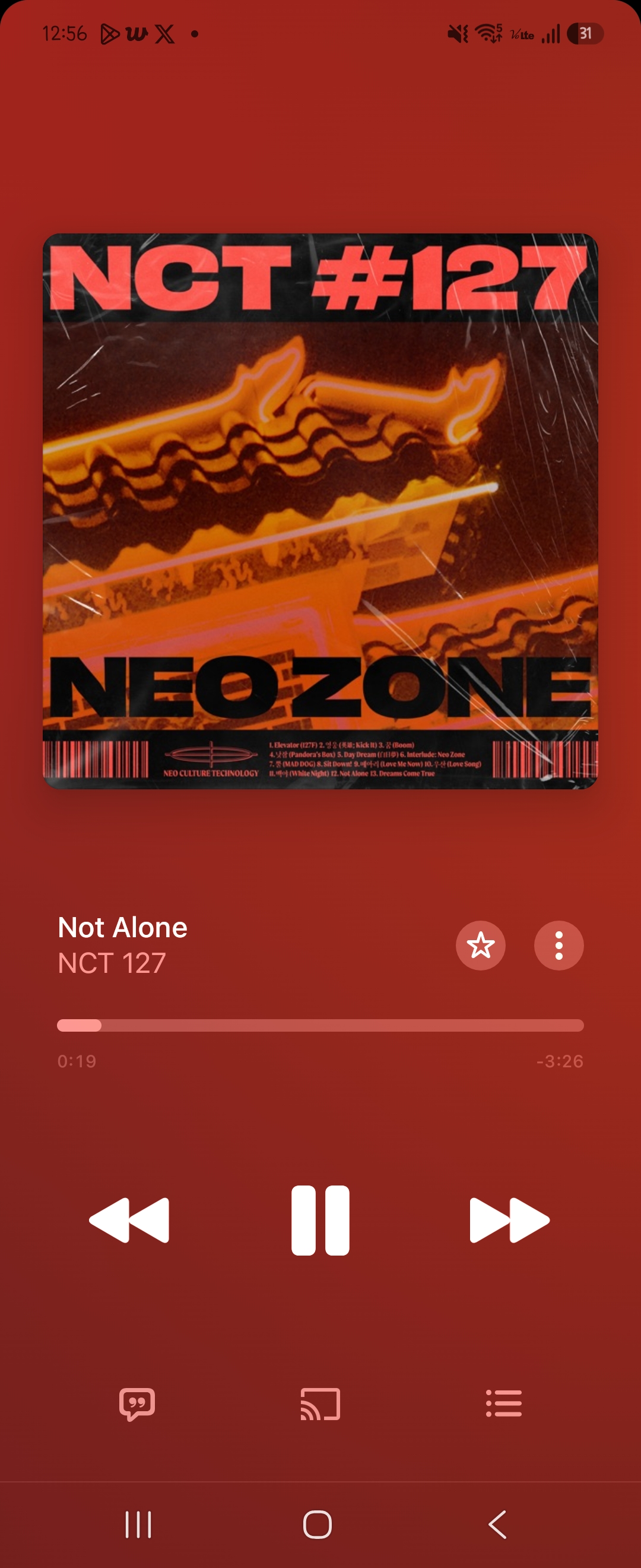 [잡담] nct127 not alone 좋다고 왜 말 안해줌 | 인스티즈