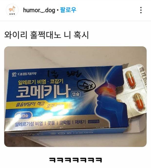 [잡담] 약 이름 웃긴 거 많은 거 같음 | 인스티즈