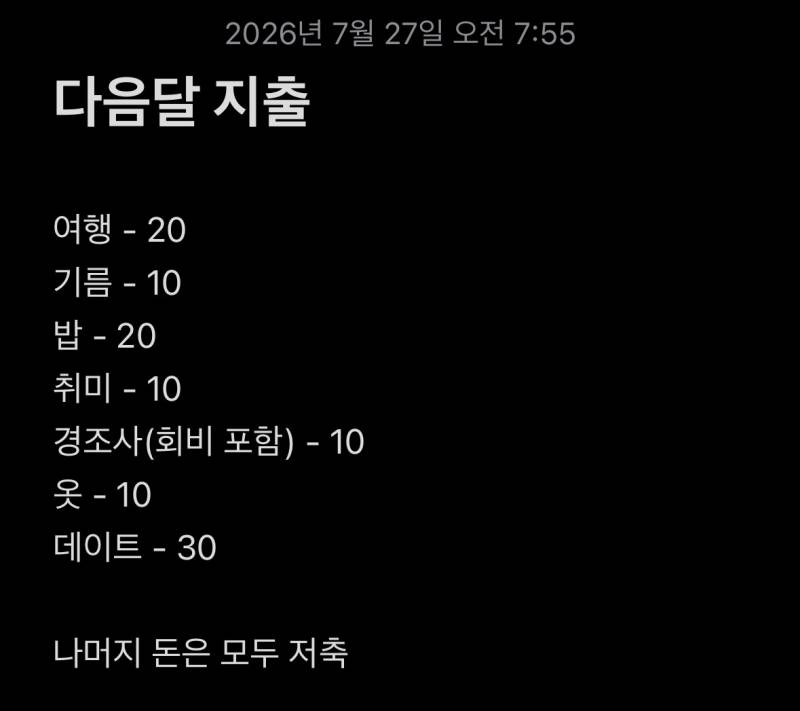 소비 이정도는 평범한거지? | 인스티즈