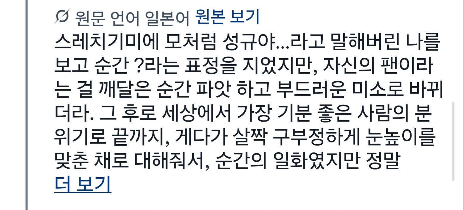 [잡담] 콘서트 후에 인피니트 성규 자만추한 일본팬 후기 | 인스티즈
