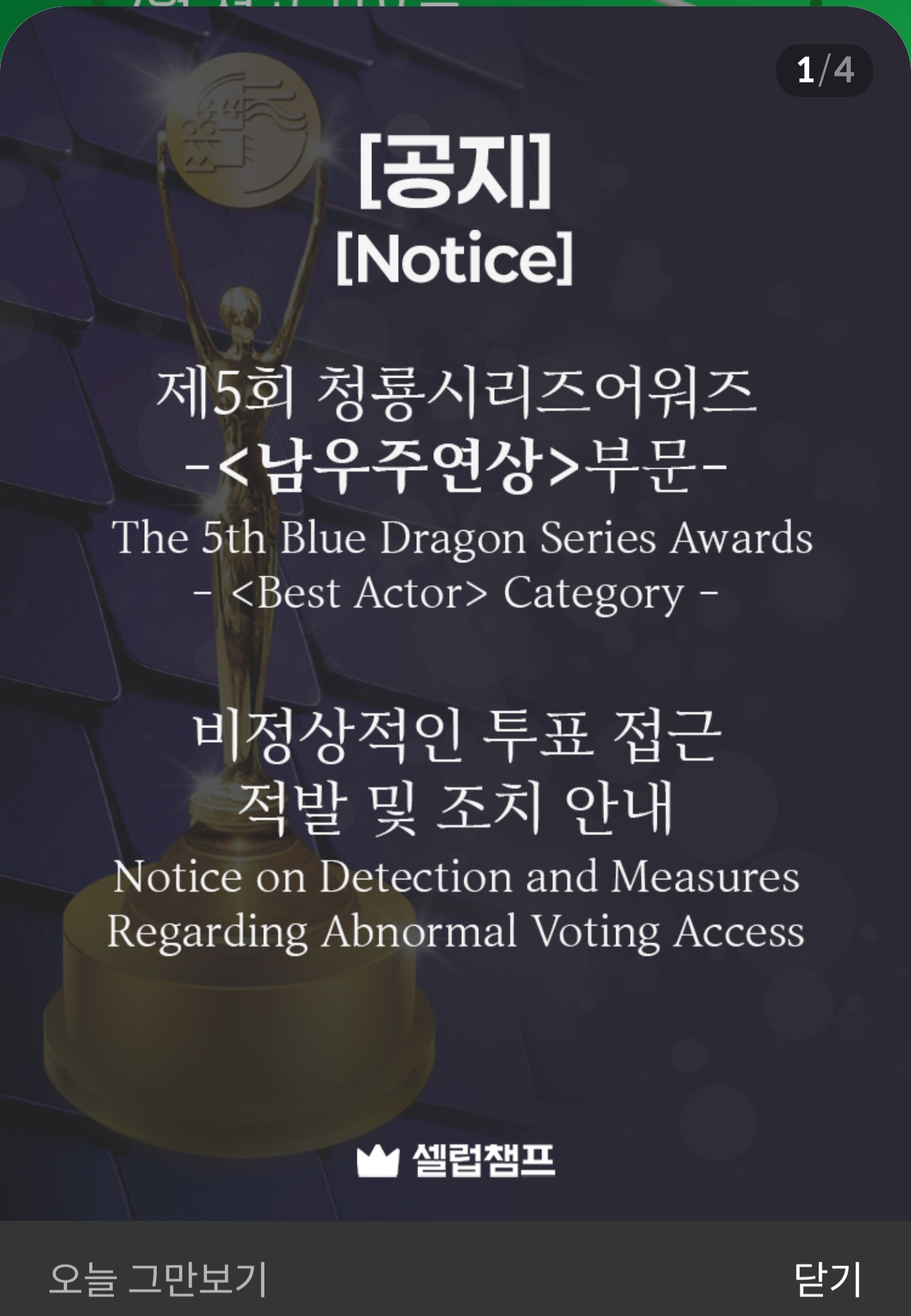 [마플] 청룡 시상식 투표 현빈팬들이 비정상 투표했다는 거야? | 인스티즈