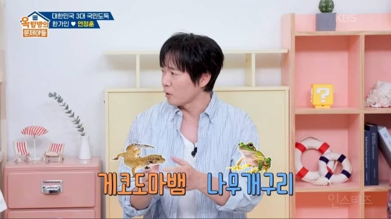 요즘 개구리와 도마뱀을 키우고 있다는 한가인-연정훈 | 인스티즈
