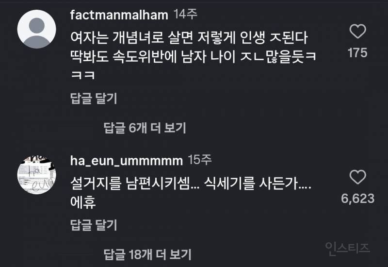 26살 주부 남편 밥차리는데 악플 | 인스티즈