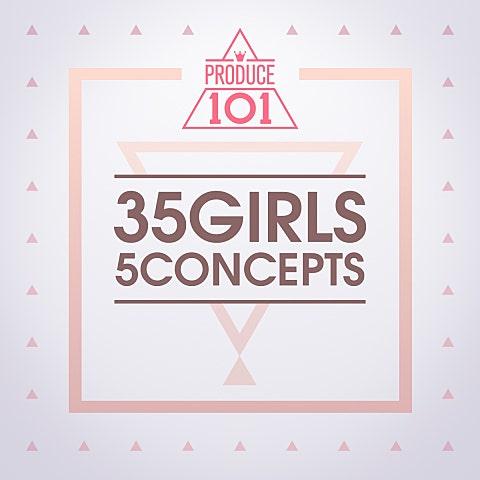 PRODUCE 101 - 35 Girls 5 Concepts