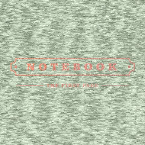 박경 1st MINI ALBUM 'NOTEBOOK'