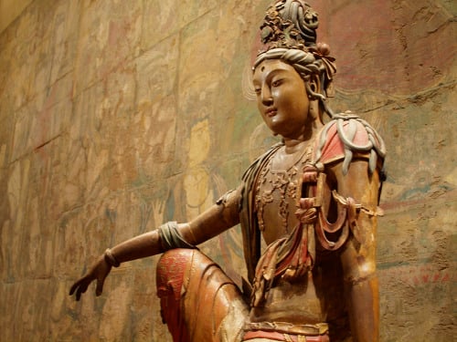 넬슨 앳킨스 미술관 소장 불상 남해의 관음(Guanyin of the Southern Sea) | 인스티즈