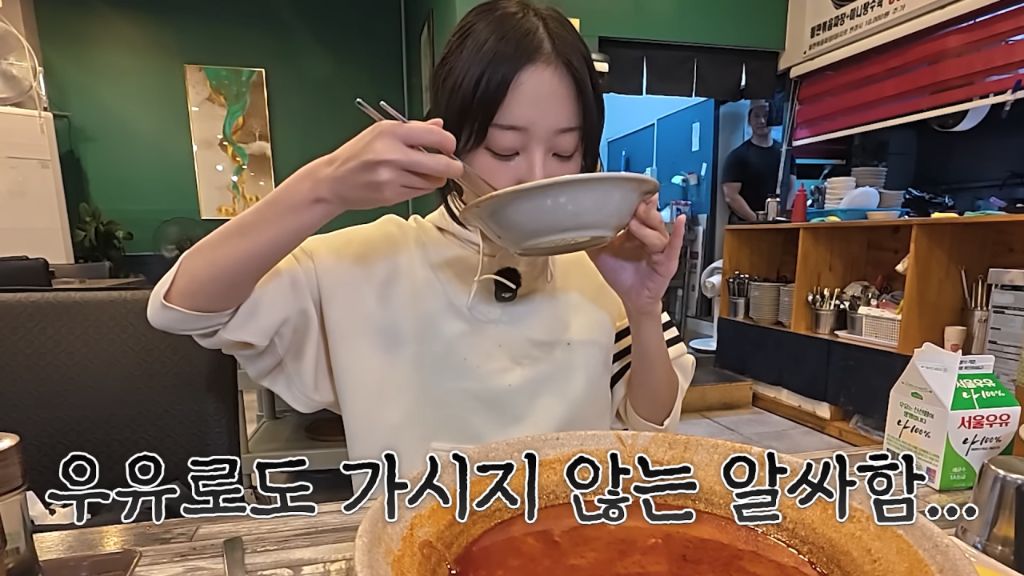 한 명도 성공 못한 매운짬뽕에 도전한 쯔양 | 인스티즈