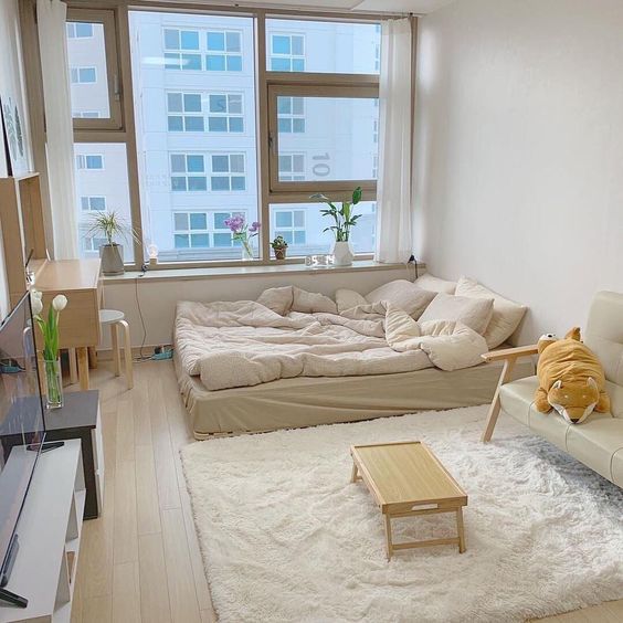 침대프레임 없는 인테리어, | 인스티즈