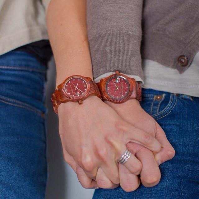 시원한 느낌의 나무 손목 시계 | 인스티즈