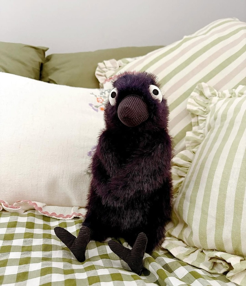 시무룩하게 생겨서 화제된 까마귀(Hocus crow) 인형 | 인스티즈