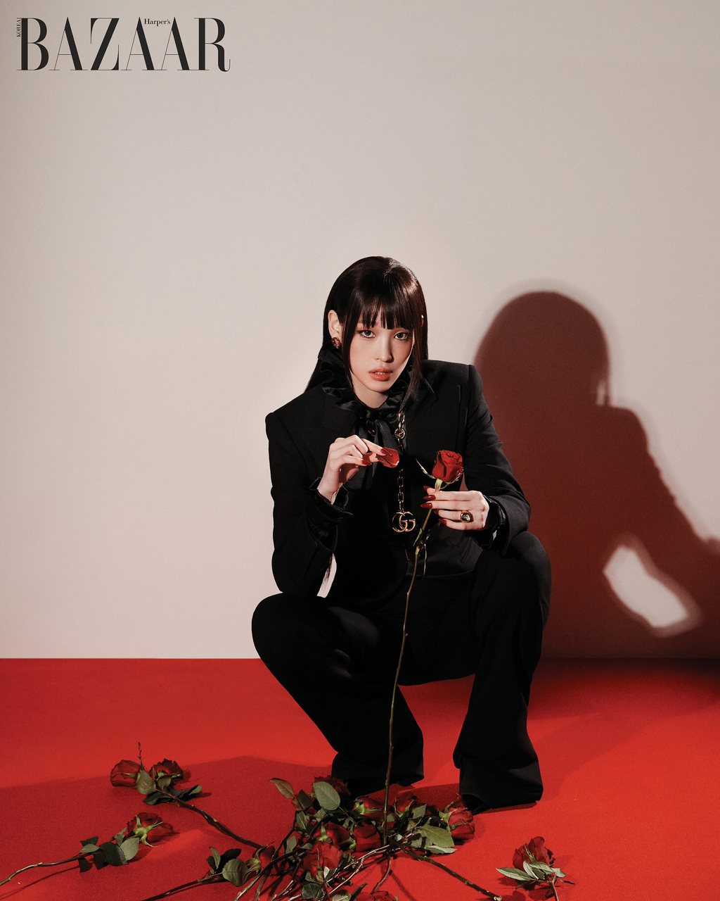 올데프 애니 하퍼스바자 구찌 화보 | 인스티즈