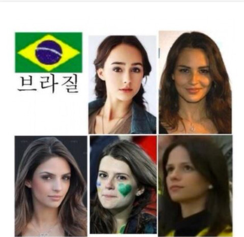 각 나라별 미인상.jpg | 인스티즈