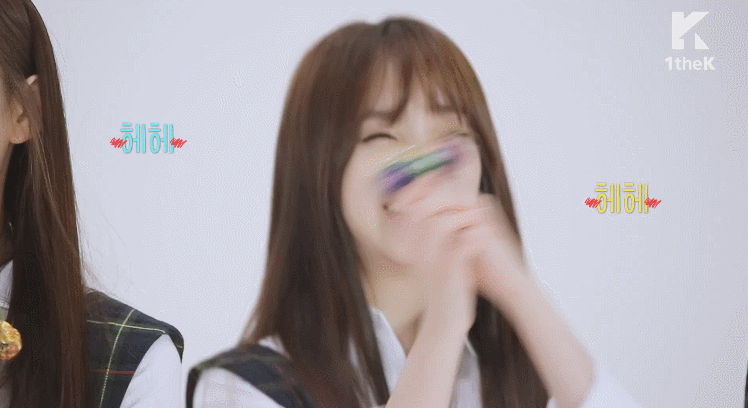 기뻐하는 러블리즈 꽃케이♥ 움짤.gif | 인스티즈