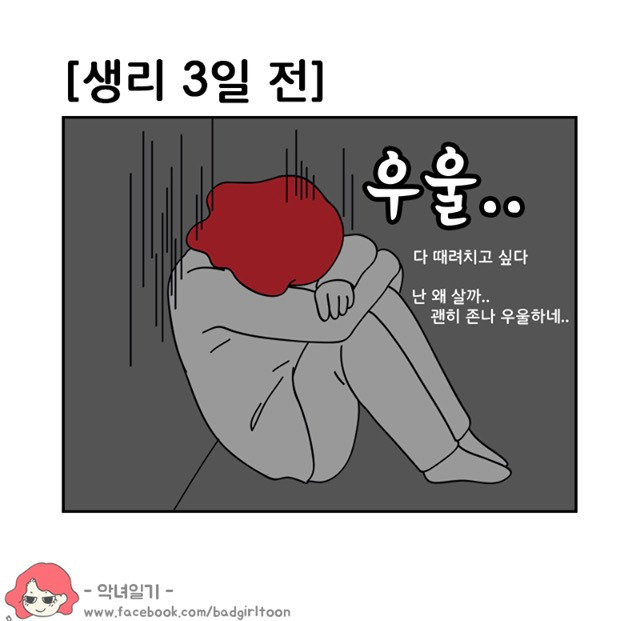 여자들의 생리 일주일 전부터의 패턴 | 인스티즈