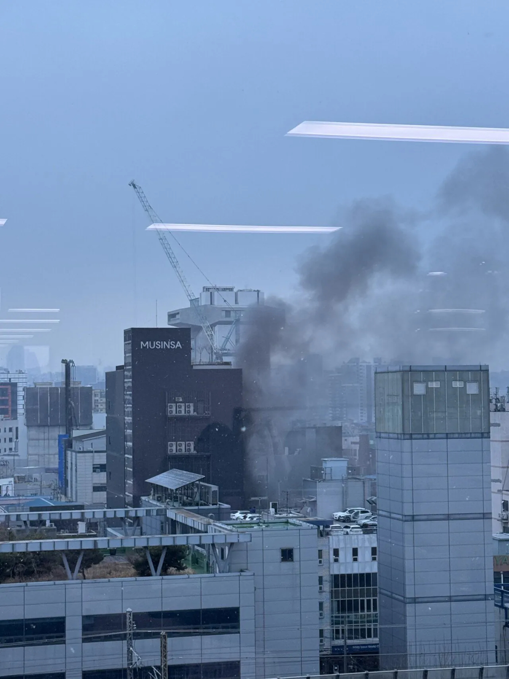 실시간 성수동 무신사건물 화재 | 인스티즈