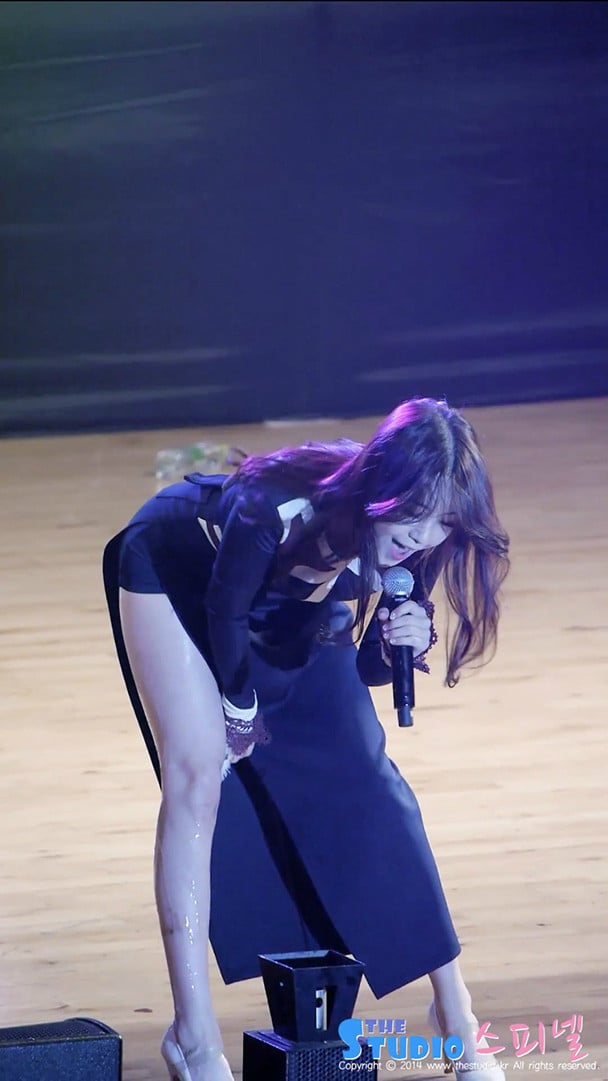 다리에 물묻은 걸스데이 민아 ㄷㄷㄷㄷ | 인스티즈