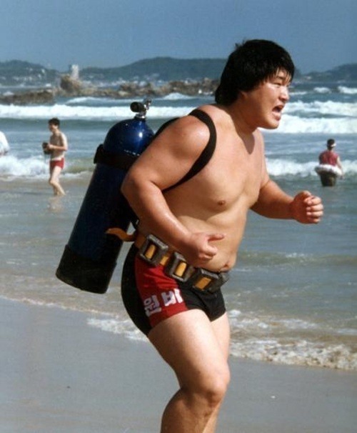 전성기 강호동 vs 브록레스너 (길거리 맞짱) | 인스티즈