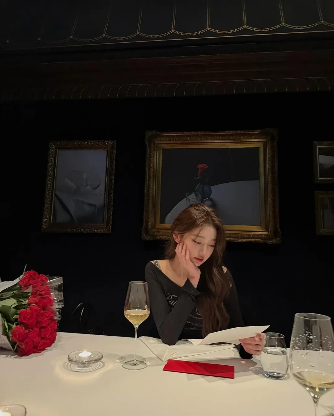 손종원 셰프 식당에 방문한 아이브 장원영 | 인스티즈