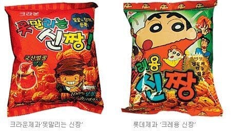 짱구 과자 표절의 역사 | 인스티즈