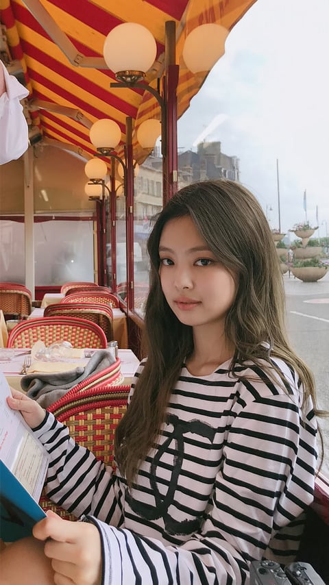 블랙핑크 제니 여친짤 배경화면.jpg | 인스티즈