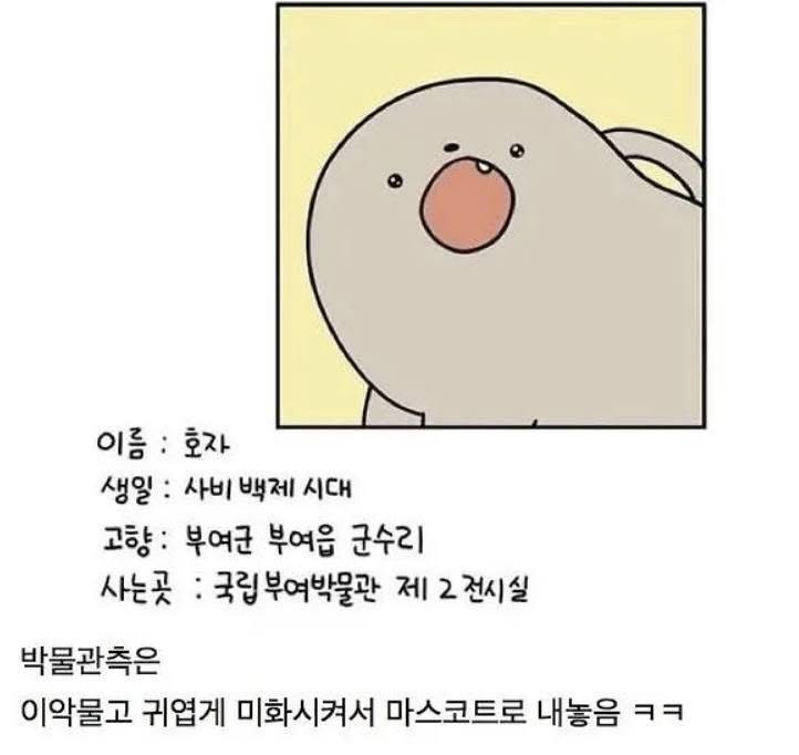 국립부여박물관 마스코트 투표 레전드 | 인스티즈