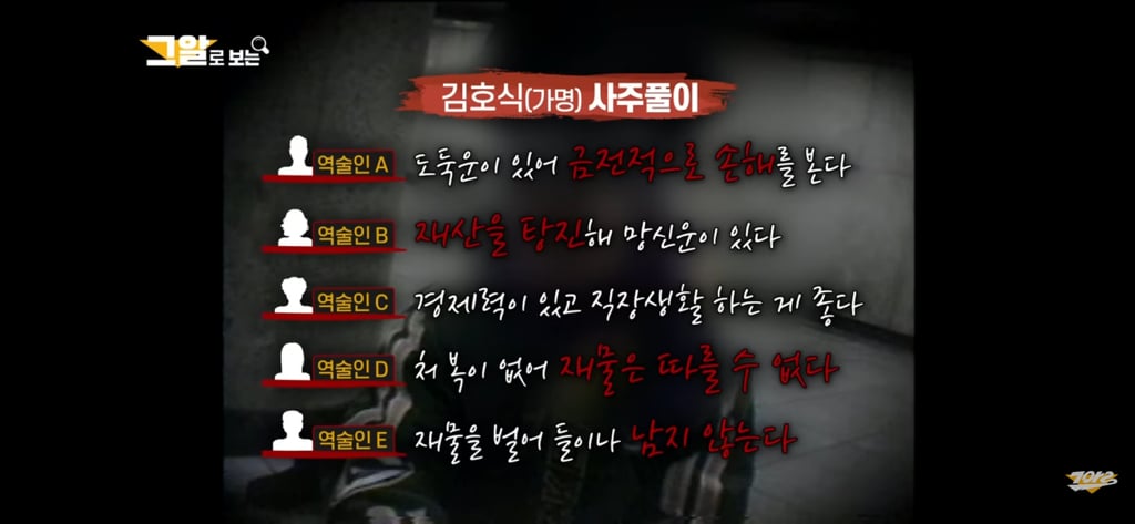 돈 많은 사주 특징 | 인스티즈