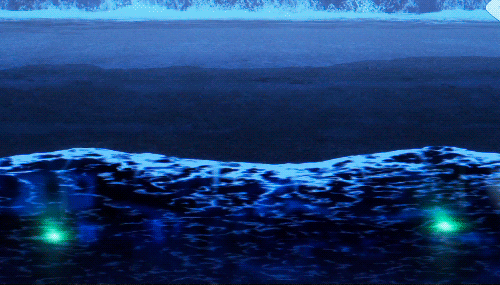 청량하고 시원한 애니 바다움짤 gif | 인스티즈