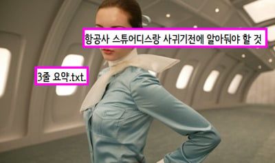 항공사 스튜어디스랑 사귀기전 알아둬야 할 것 | 인스티즈