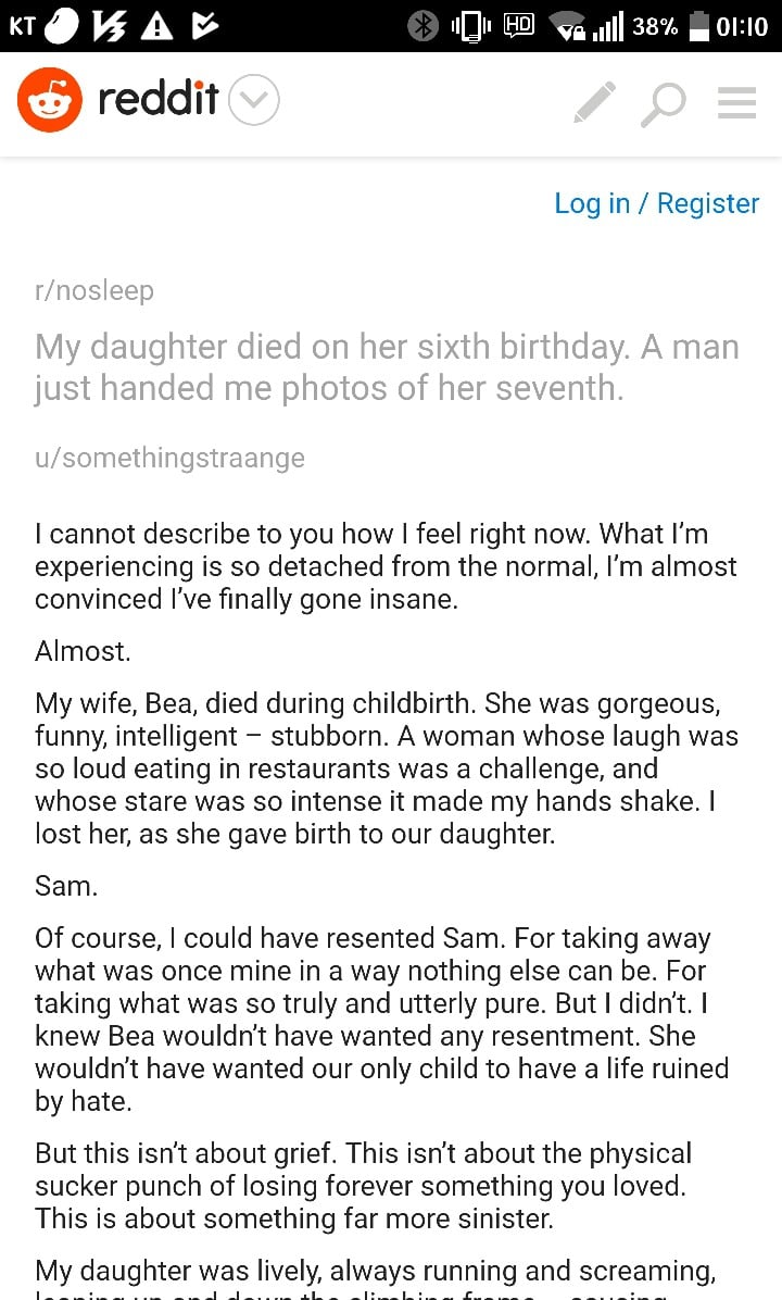 [번역괴담] [레딧괴담] 6살에 죽은 내 딸의 7살 사진을 어떤 남자에게 받았다 | 인스티즈