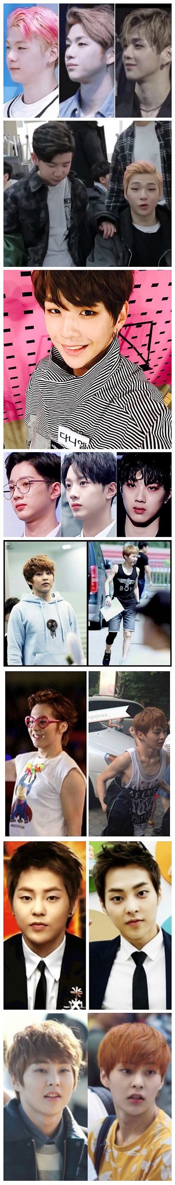 남자 아이돌 다이어트 전후 (다이어트 자극 甲) | 인스티즈