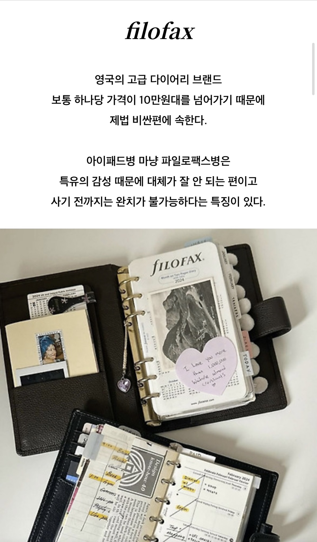 다이어리계의 애플 같은 filofax 파일로팩스 🤎 | 인스티즈