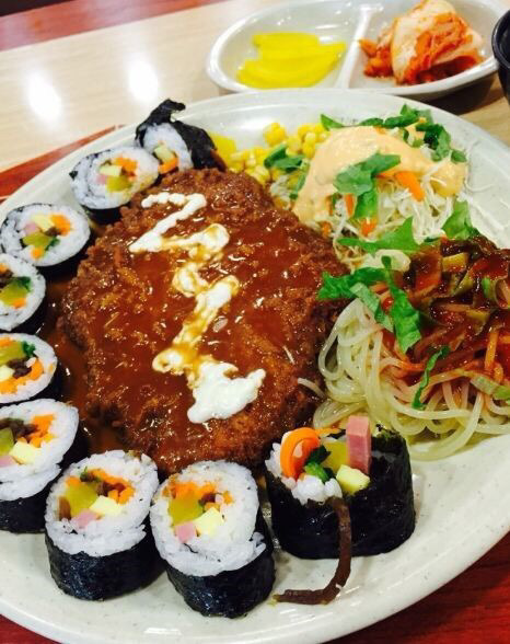 김밥천국에서 만수르 정식으로 불리는 메뉴.jpg | 인스티즈