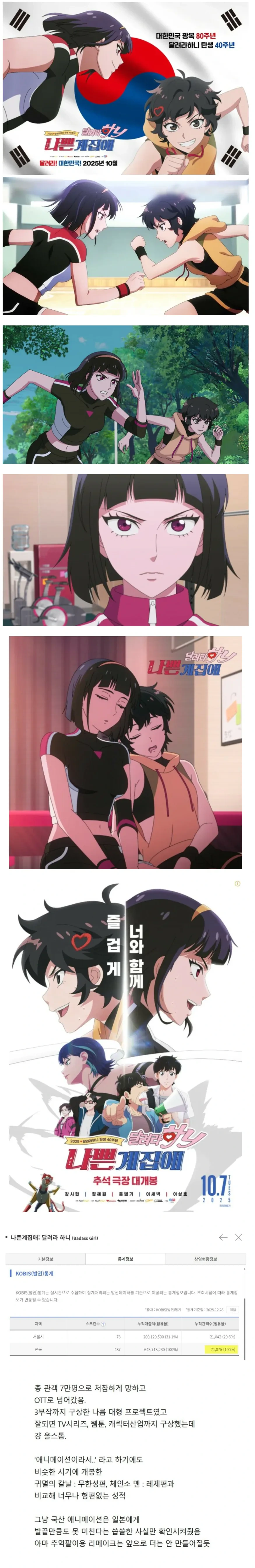 올해 나름 기대작이었는데 폭망해버린 국산 애니메이션.jpg | 인스티즈