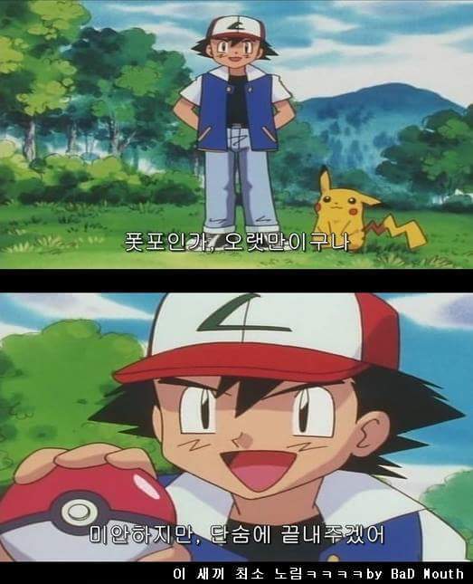 포켓몬스터 지우 인성 수준.jpg | 인스티즈