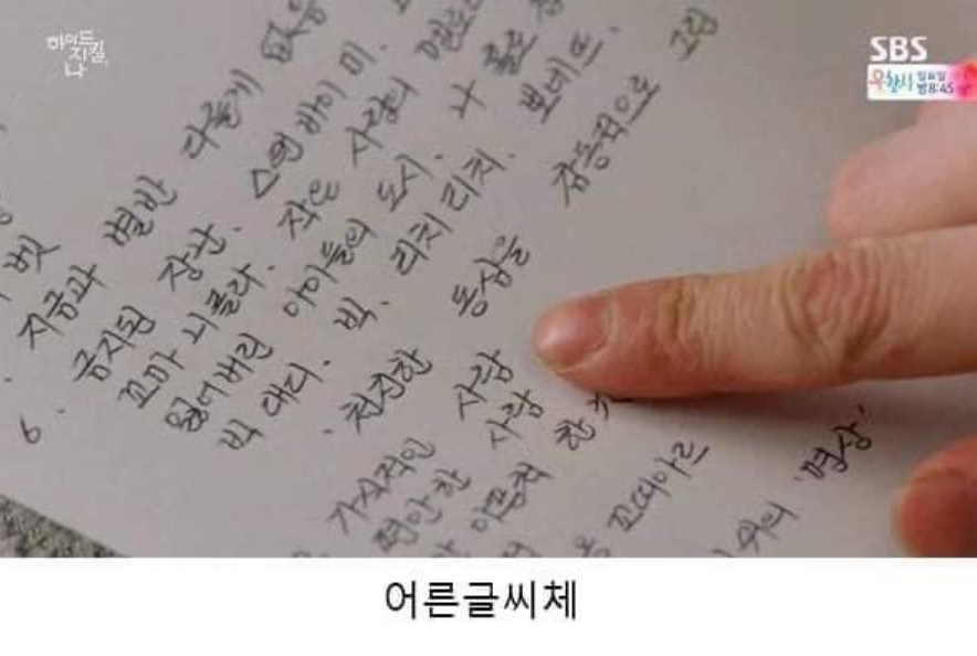 점점 더 사라질 것 같은 글씨체 | 인스티즈