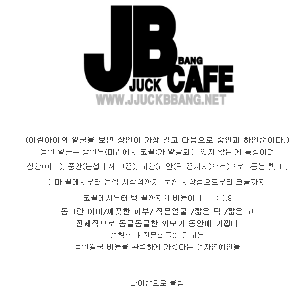 전문의들이 말하는 전형적인 동안얼굴비율을 완벽하게 타고난 여자연예인 | 인스티즈