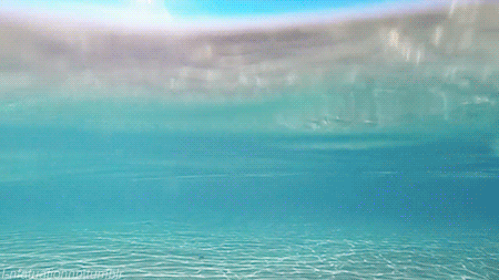 청량하고 시원한 애니 바다움짤 gif | 인스티즈