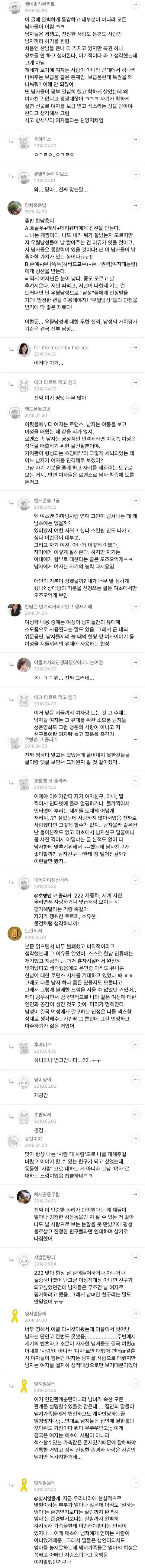 남자는 여자를 사랑하지 않는다. 남자는 남자만 사랑한다.twt 에 달린 띵댓 | 인스티즈