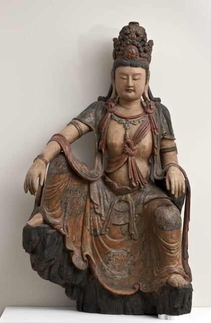 넬슨 앳킨스 미술관 소장 불상 남해의 관음(Guanyin of the Southern Sea) | 인스티즈